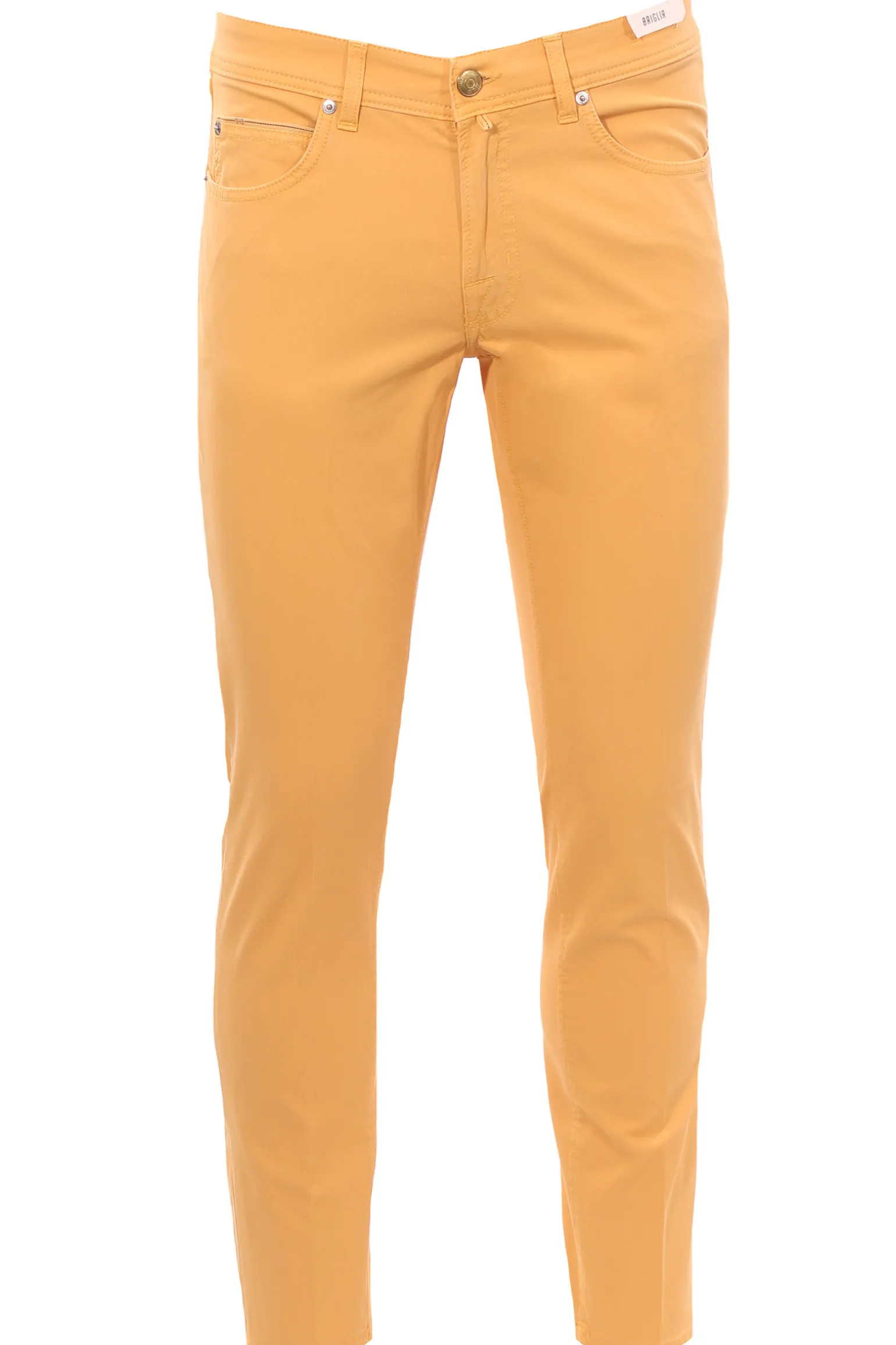 pantalone 5 tasche in cotone stretch