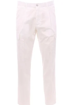 pantalone tasconato in cotone