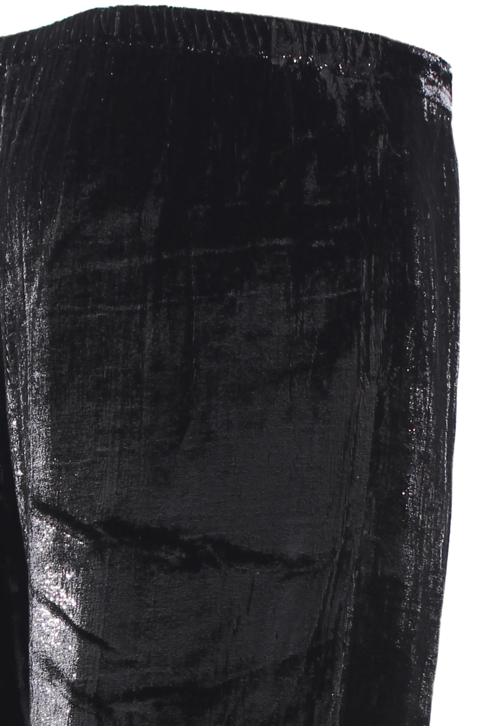 Pantaloni effetto spalmato