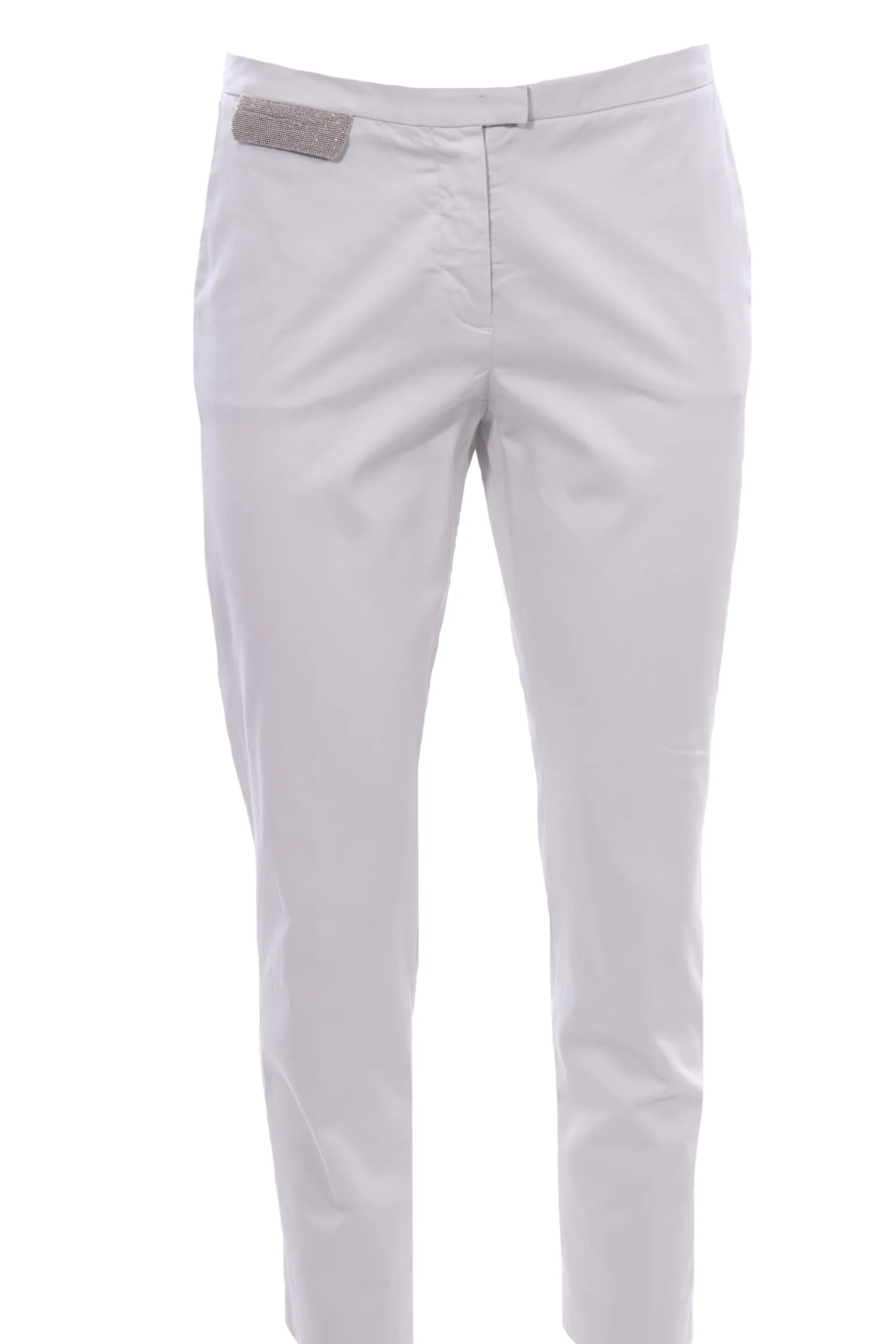 Pantaloni in cotone con taschino