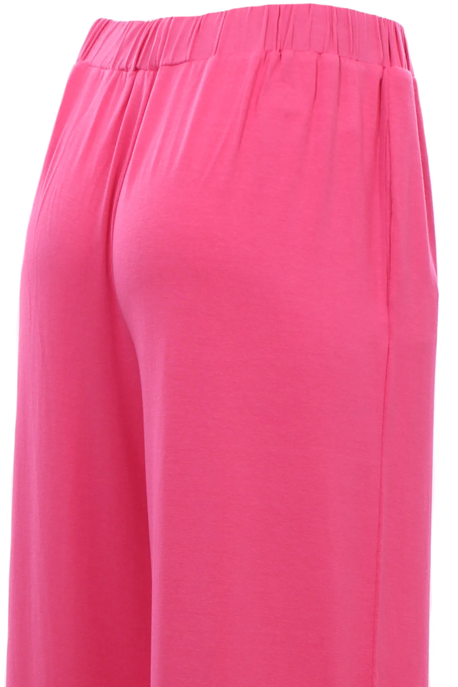 Pantaloni in viscosa gamba larga