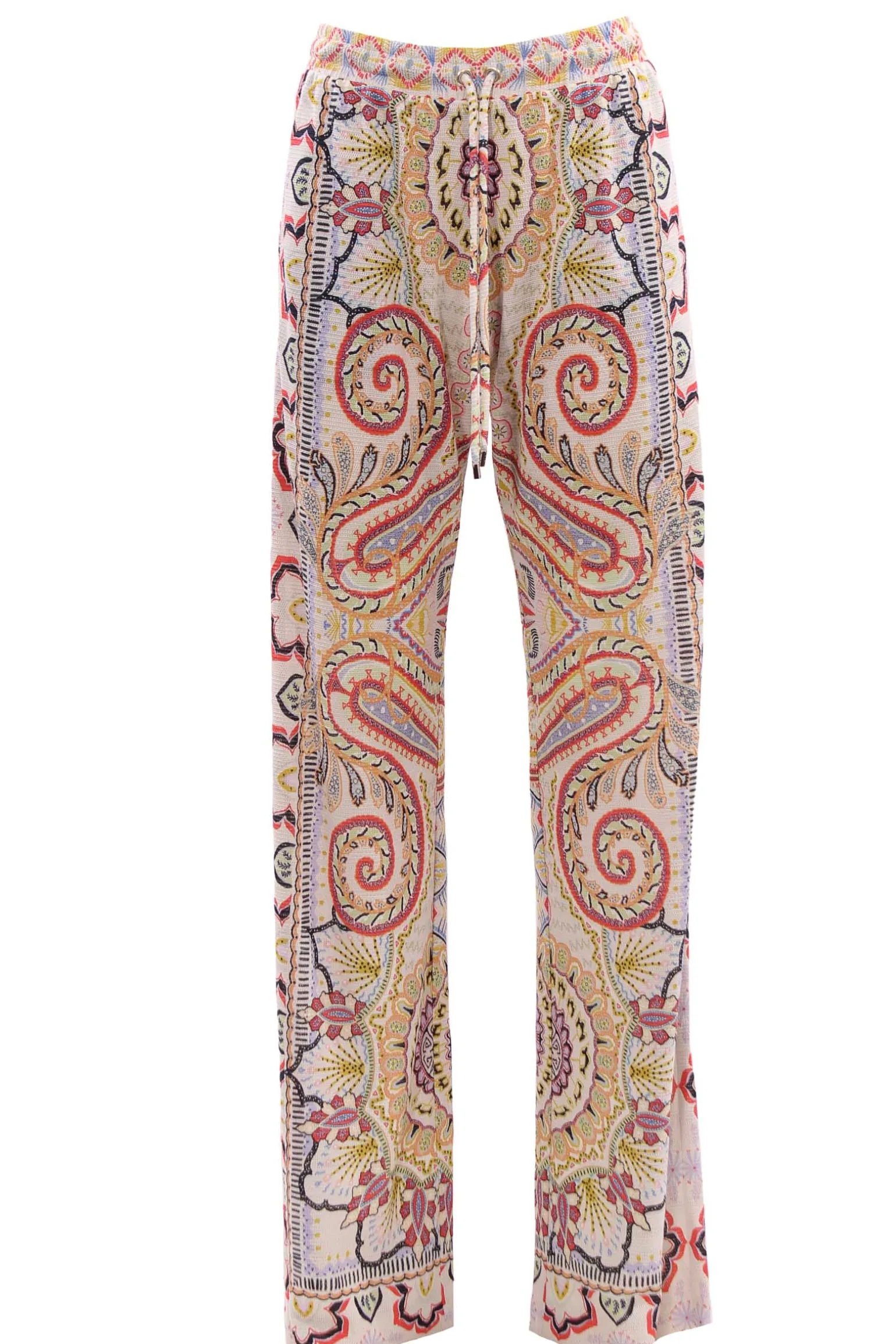 Pantaloni jogging paisley in jersey