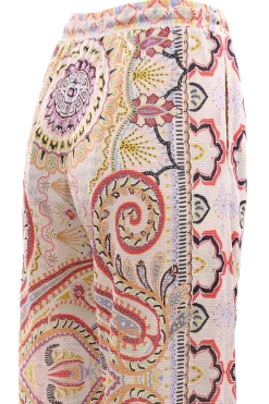 Pantaloni jogging paisley in jersey