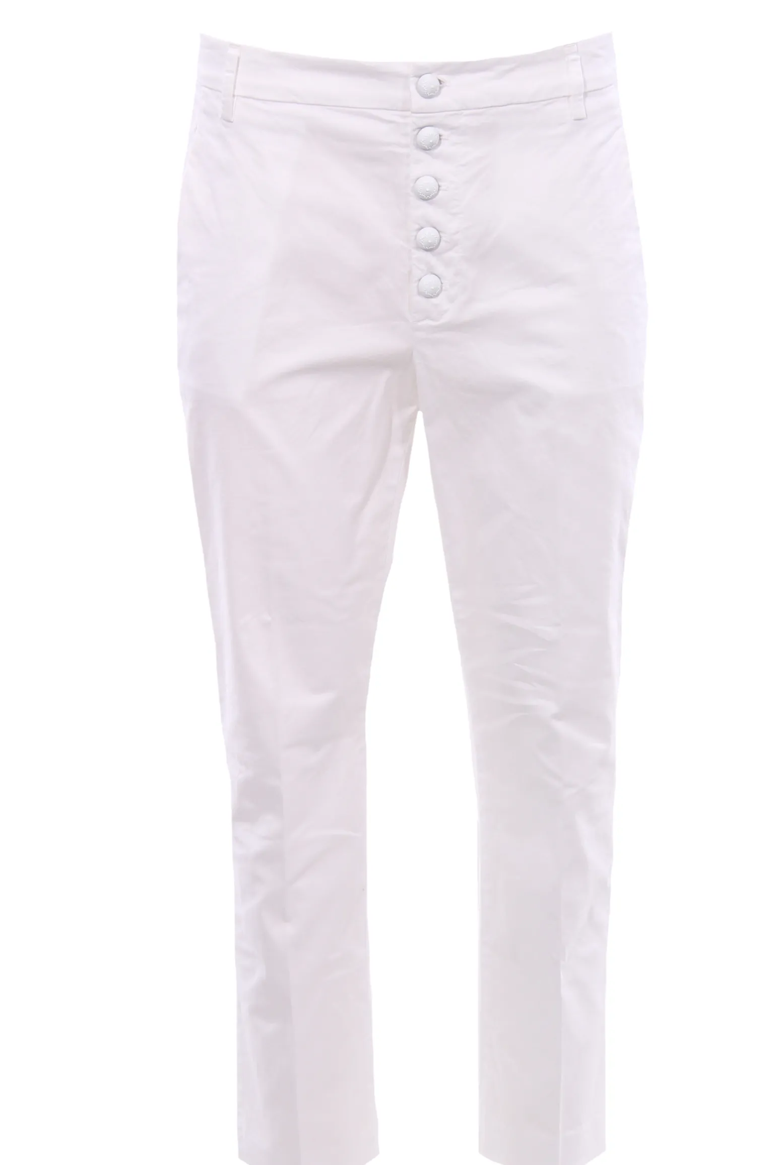 Pantaloni nima con bottoni gioiello
