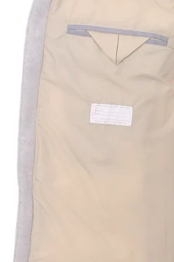 piumino smanicato in lana e cashmere