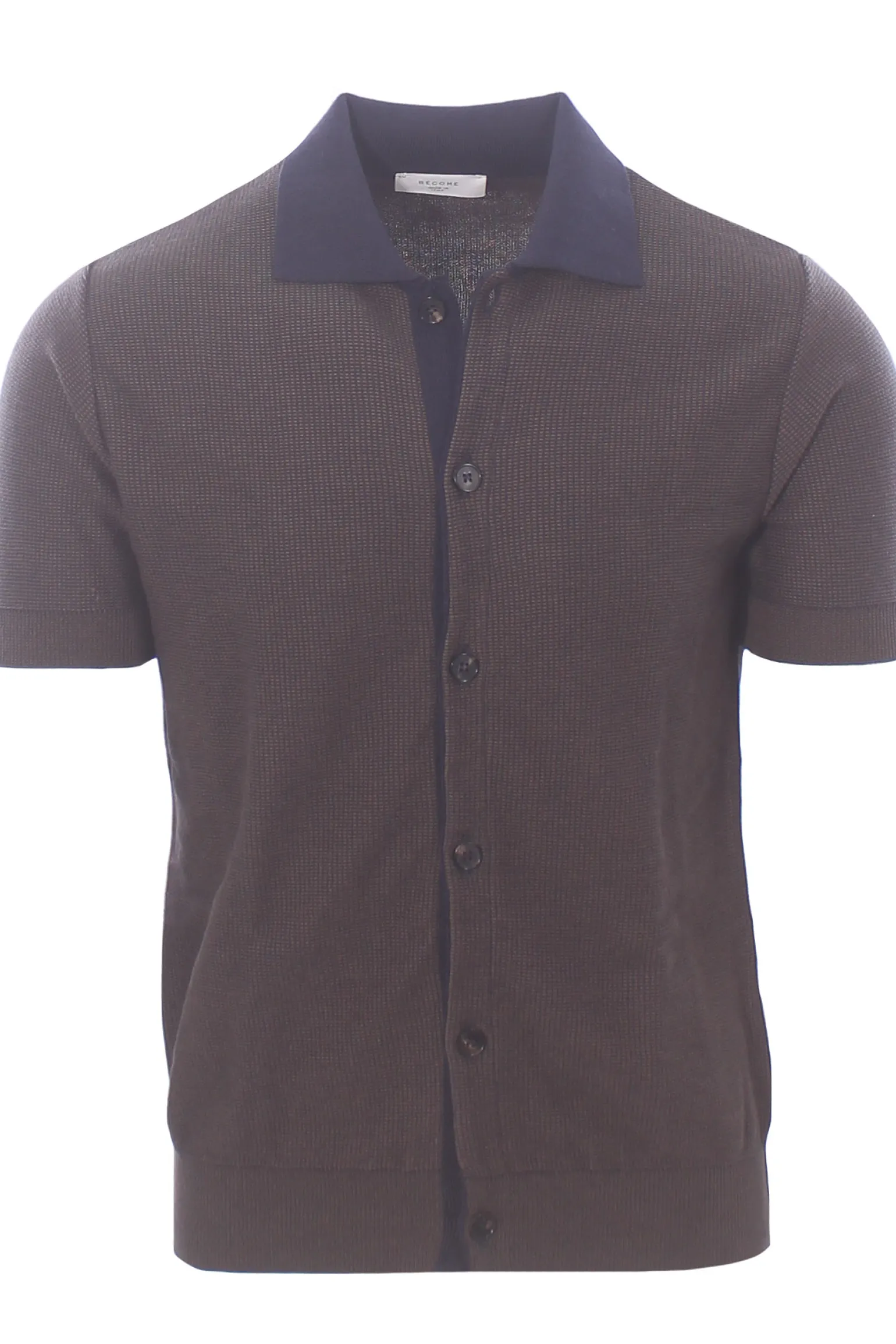 polo camicia cotone operato