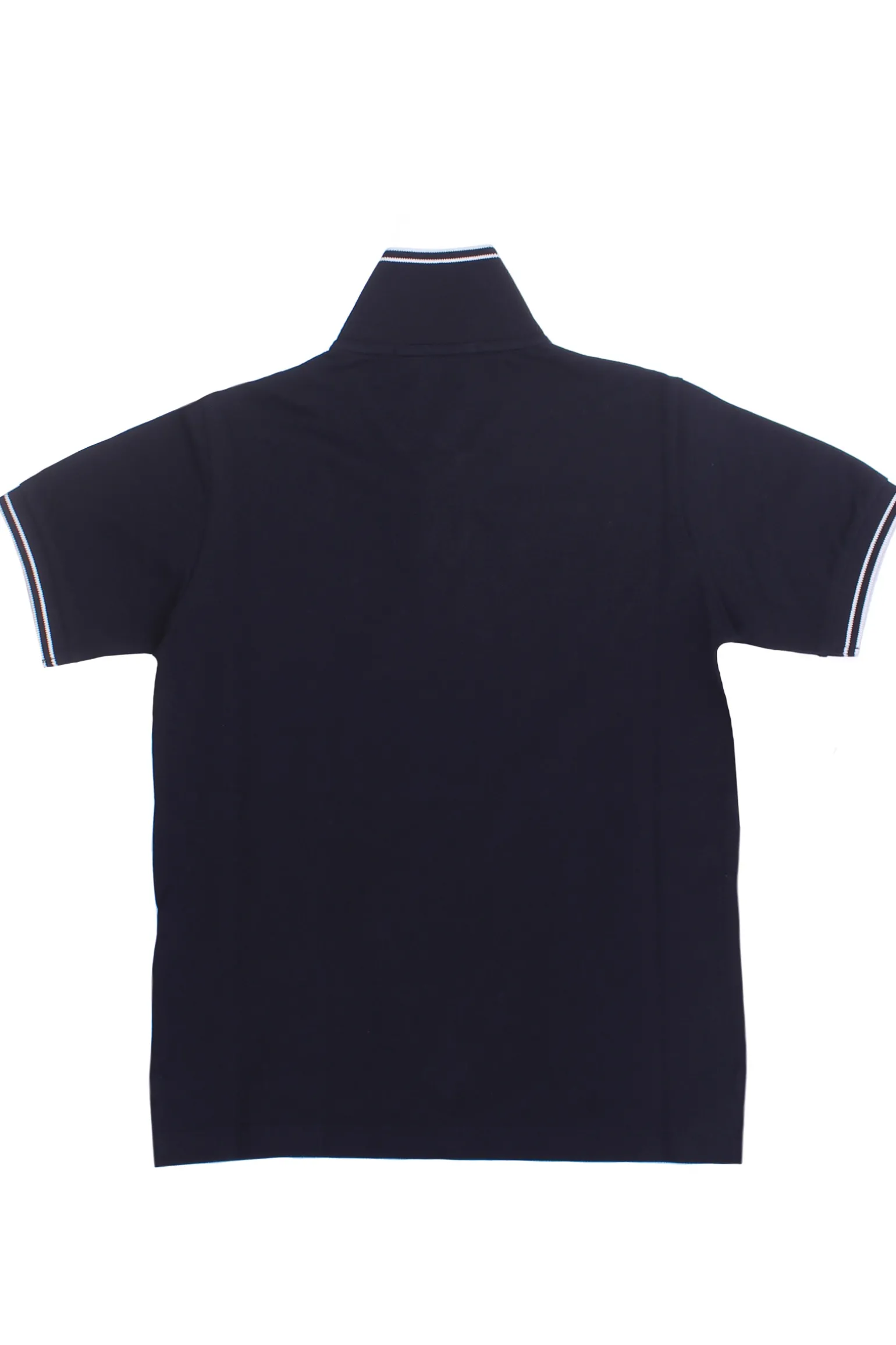 Polo manica corta in cotone stretch