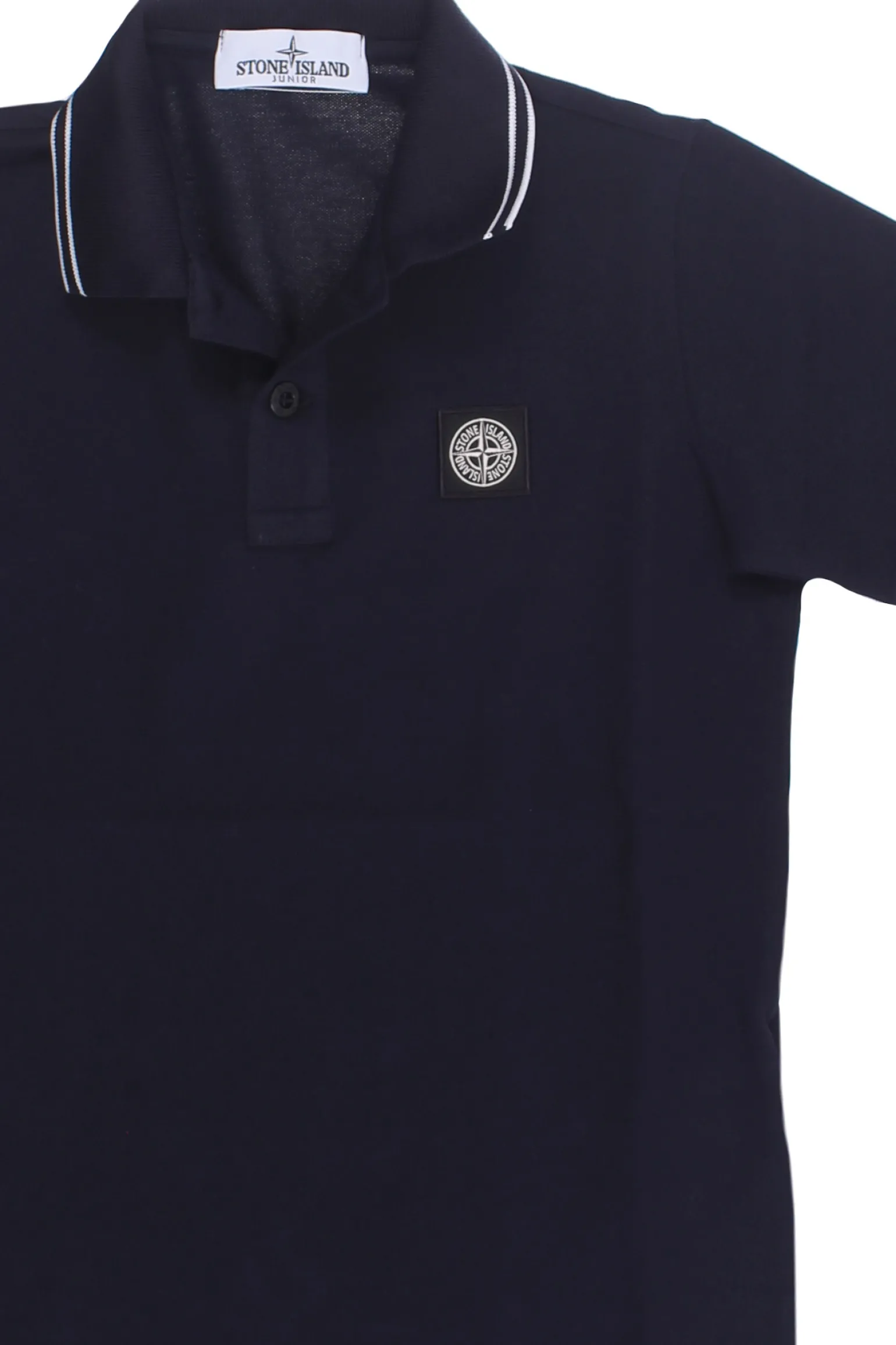 Polo manica corta in cotone stretch