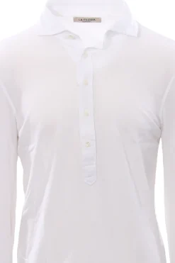 Polo manica lunga in piquet ultralight