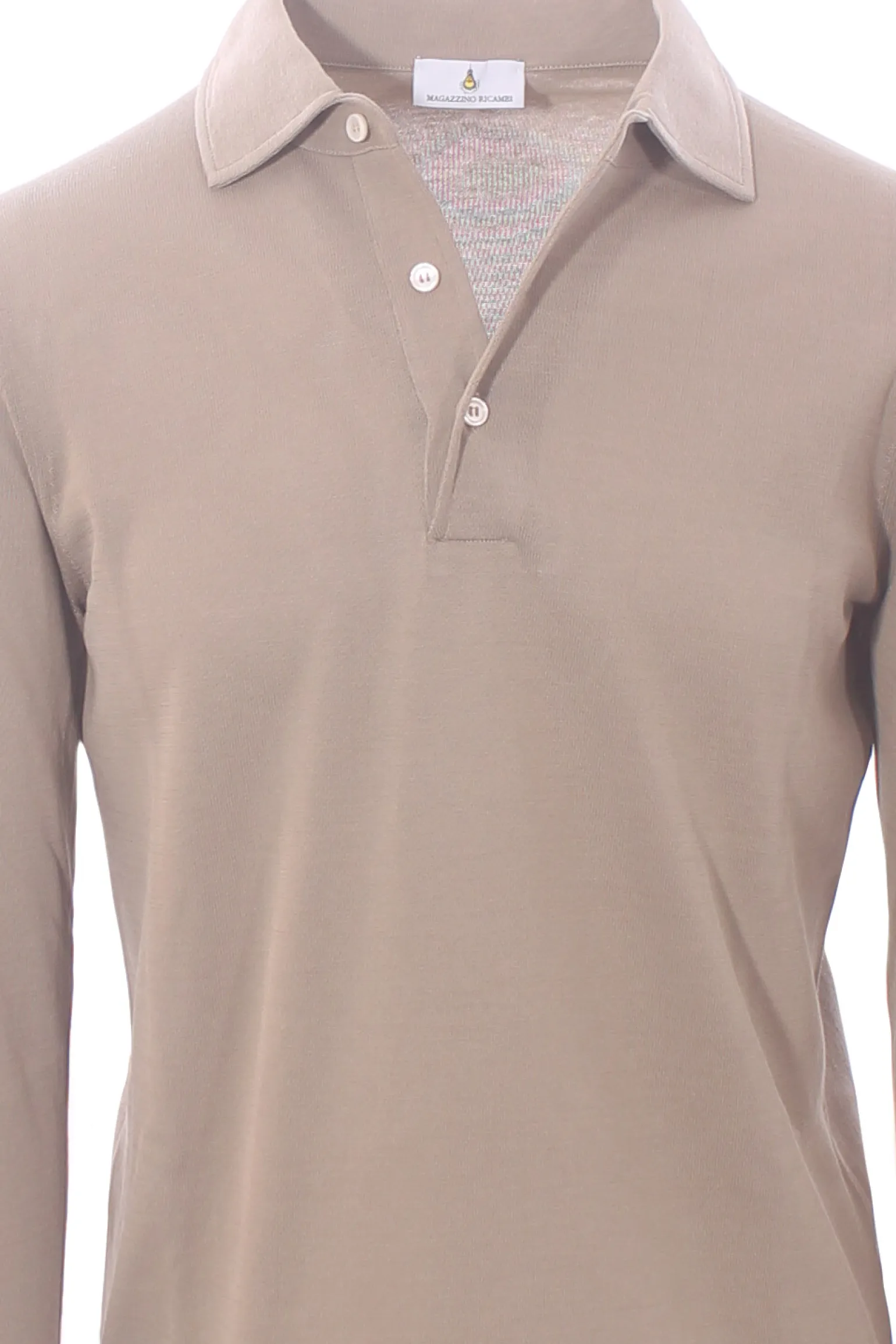 polo paramontura in cotone