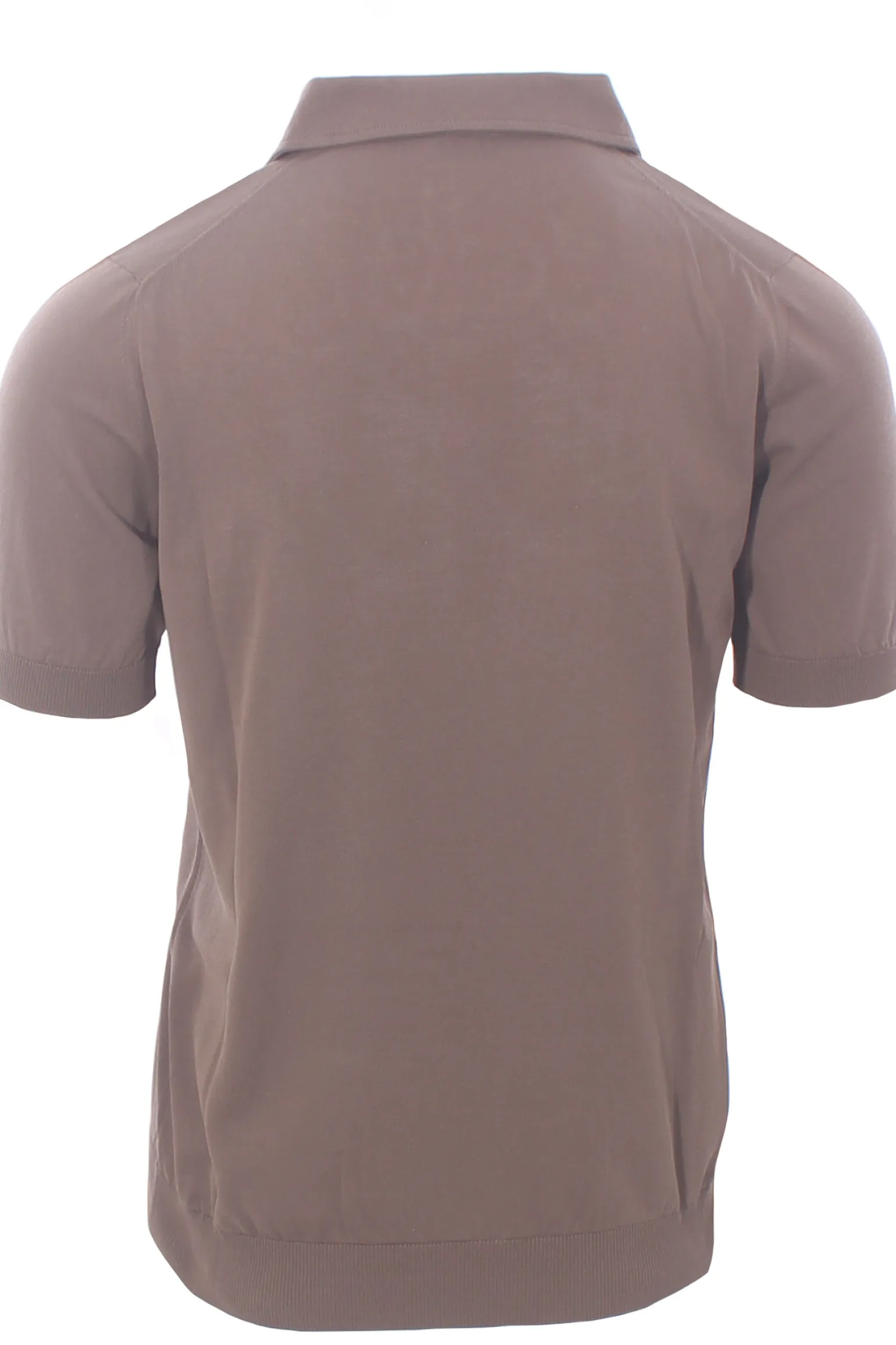 polo paramontura in cotone