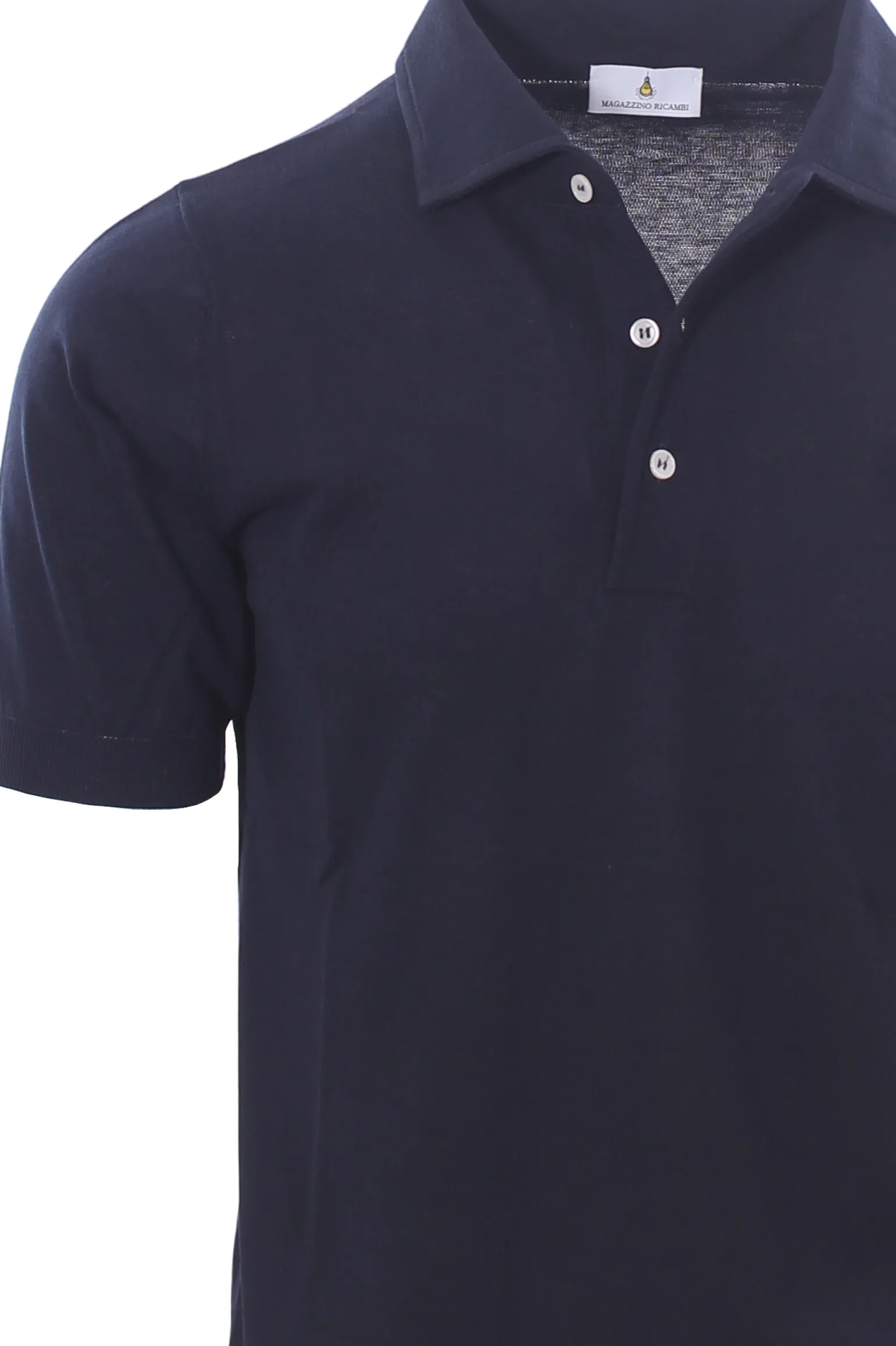 polo paramontura in cotone