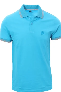 Polo people collo in maglia nido d'ape