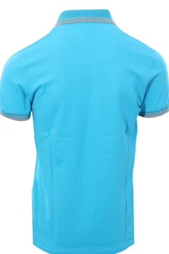 Polo people collo in maglia nido d'ape