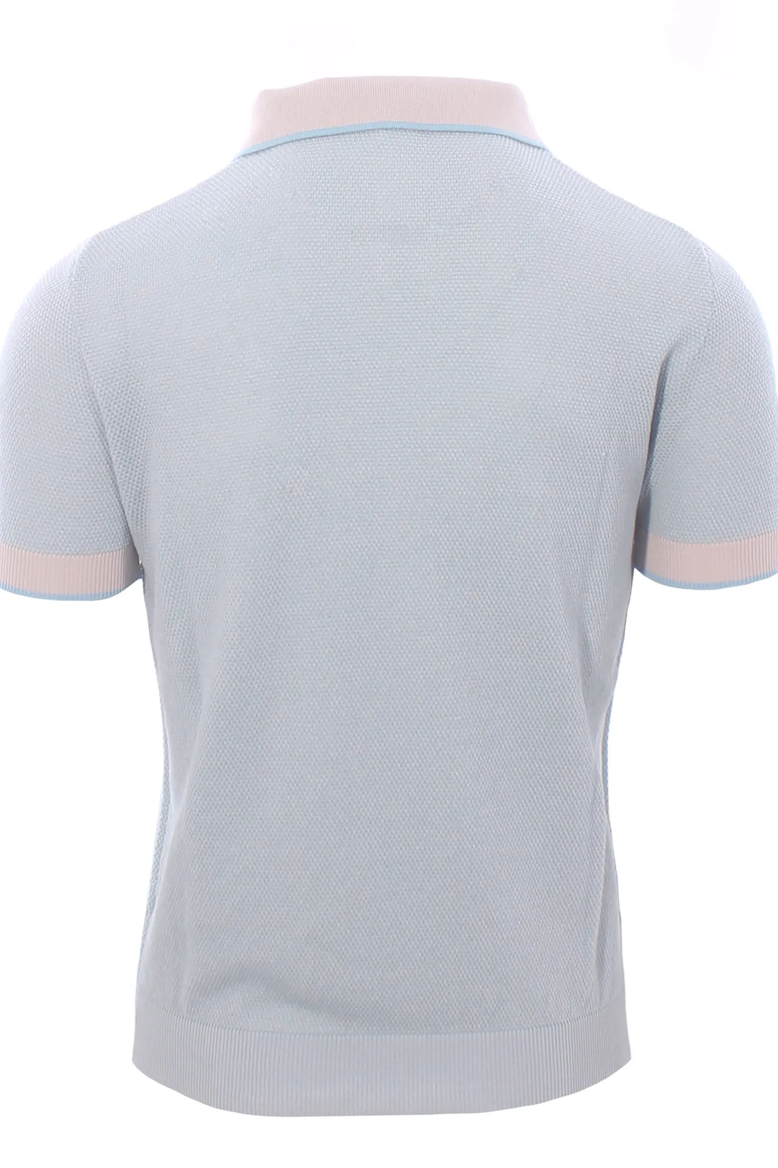 polo skipper cotone con contrasti