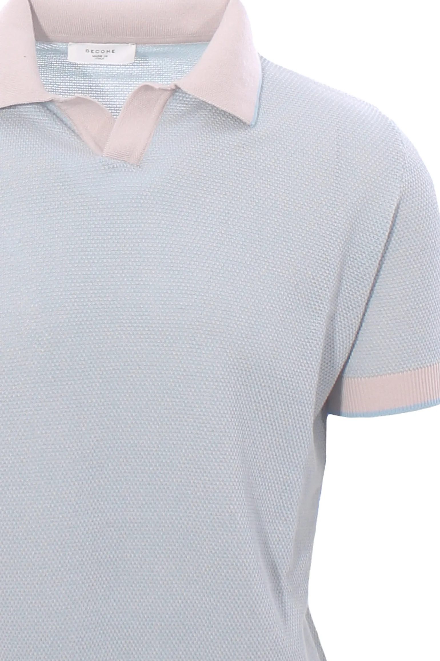 polo skipper cotone con contrasti