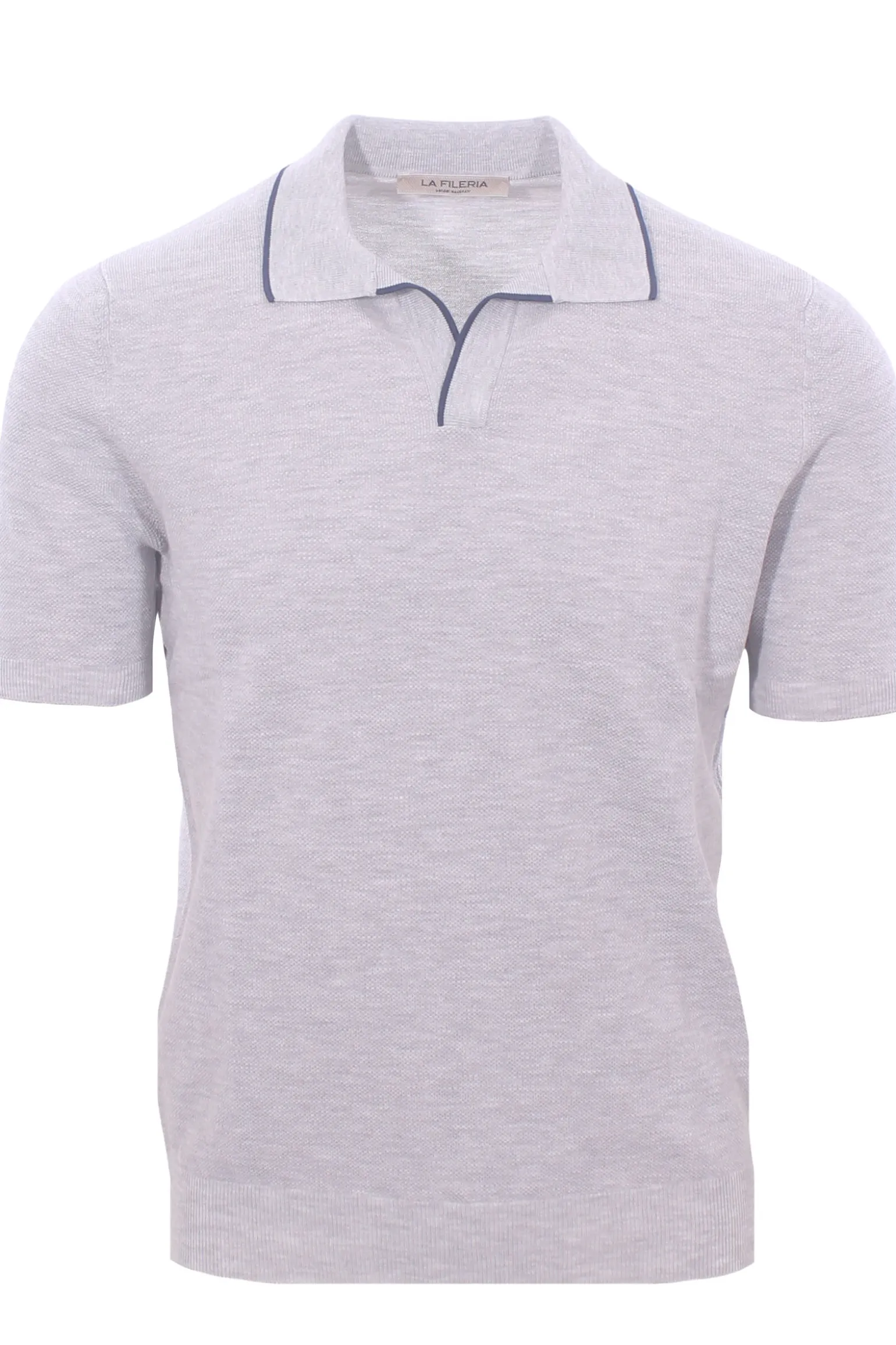 polo skipper cotone grana riso