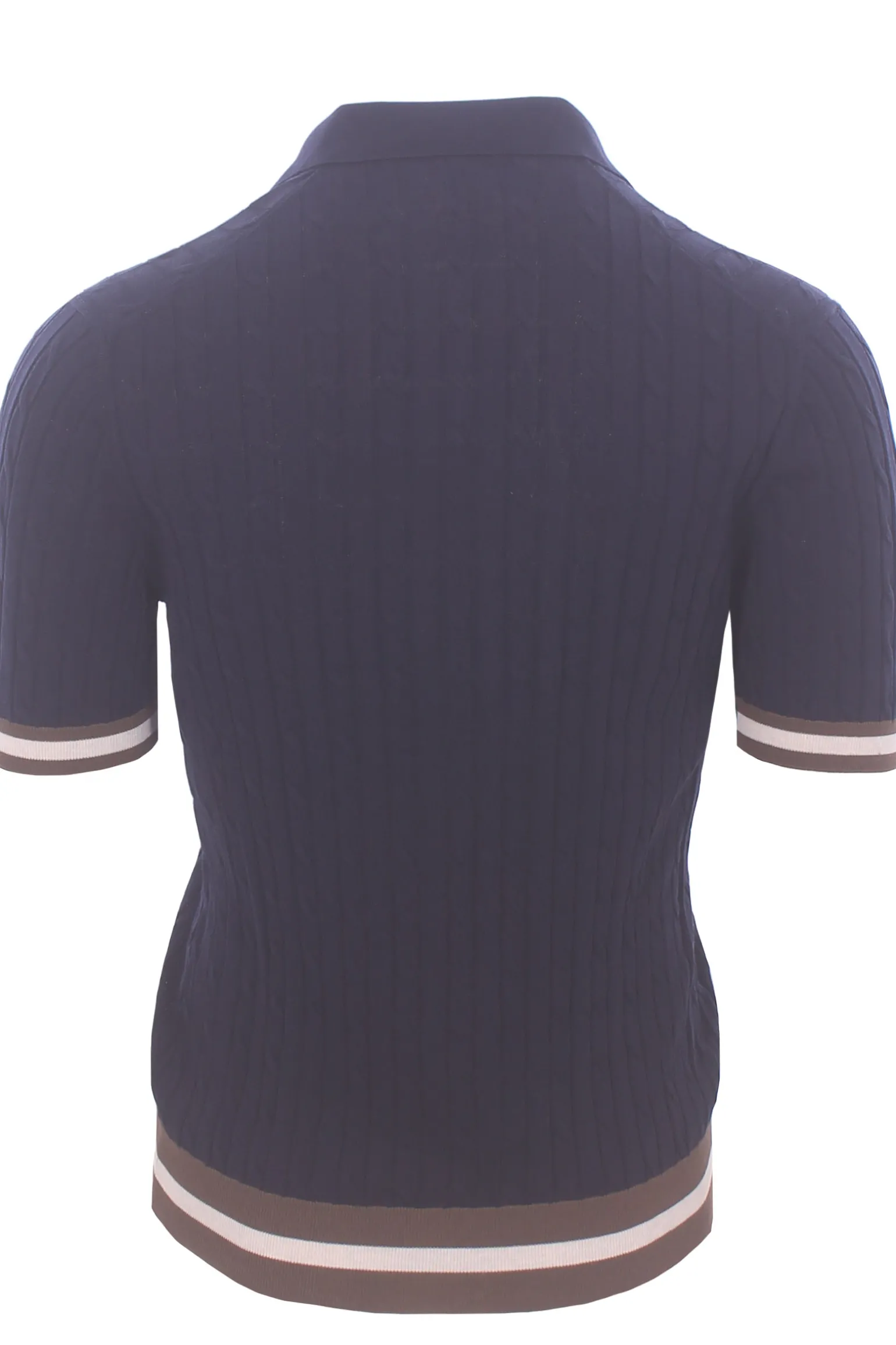 polo skipper cotone treccina