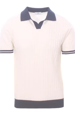 polo skipper treccia bicolor