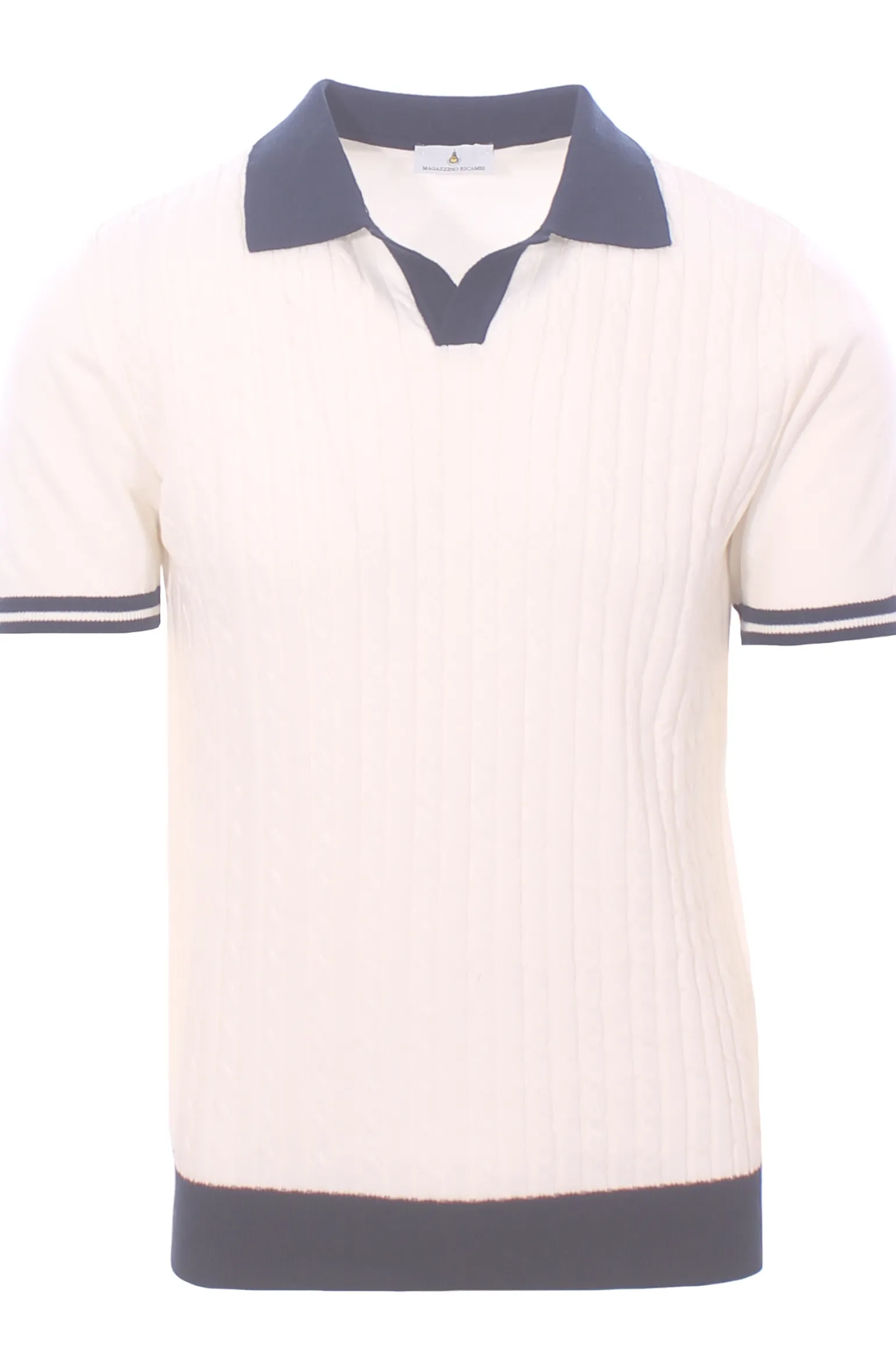 polo skipper treccia bicolor
