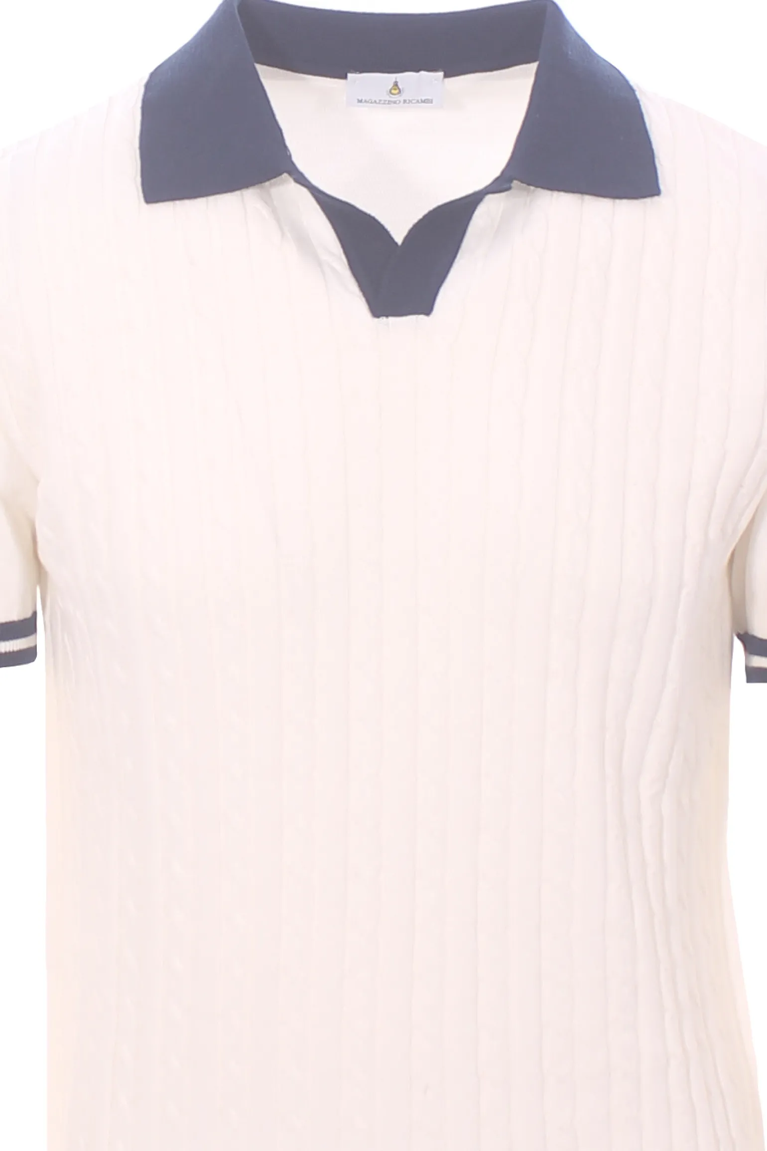 polo skipper treccia bicolor