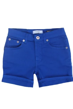 Short cinque tasche in denim colour