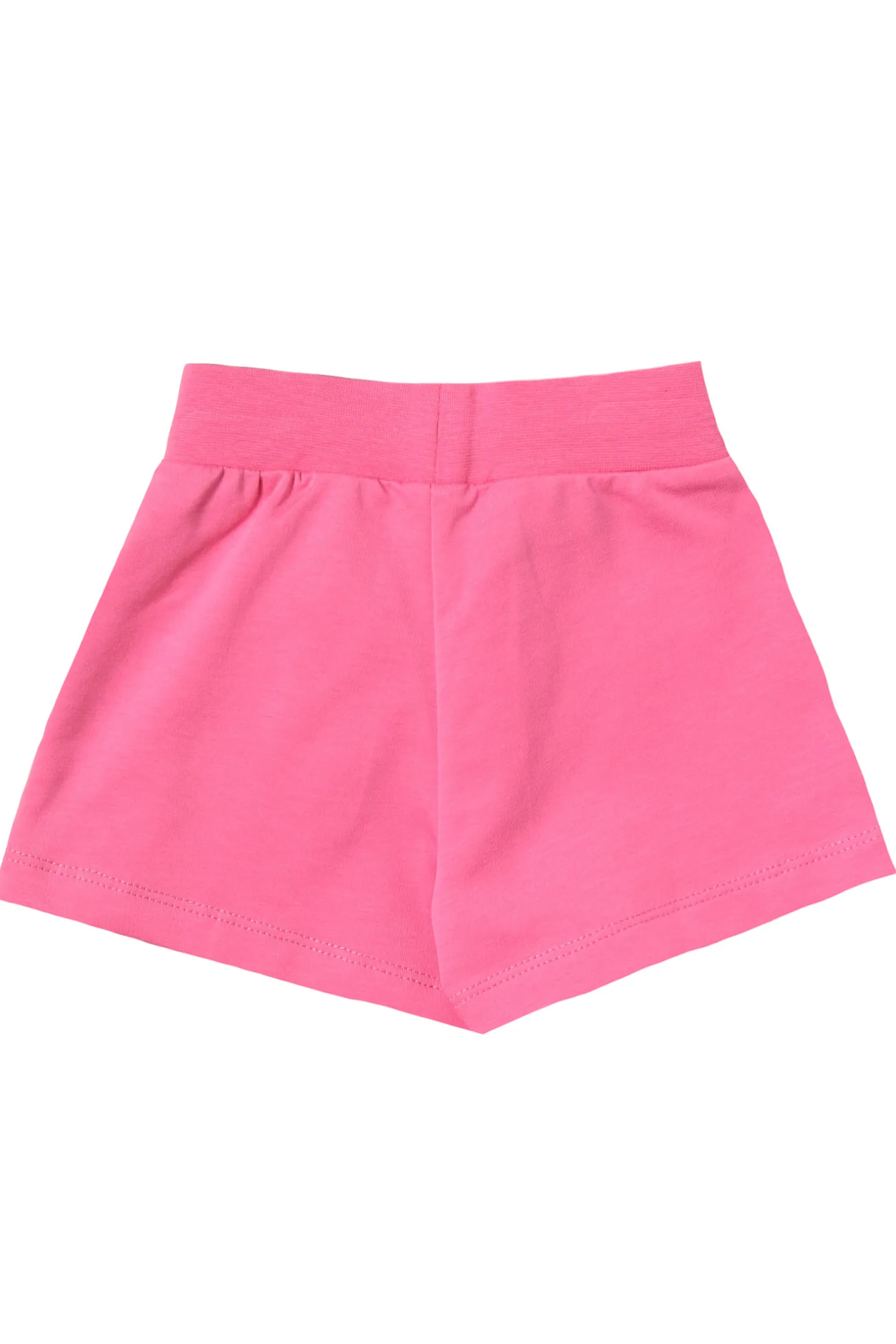 Shorts con logo in cotone stretch
