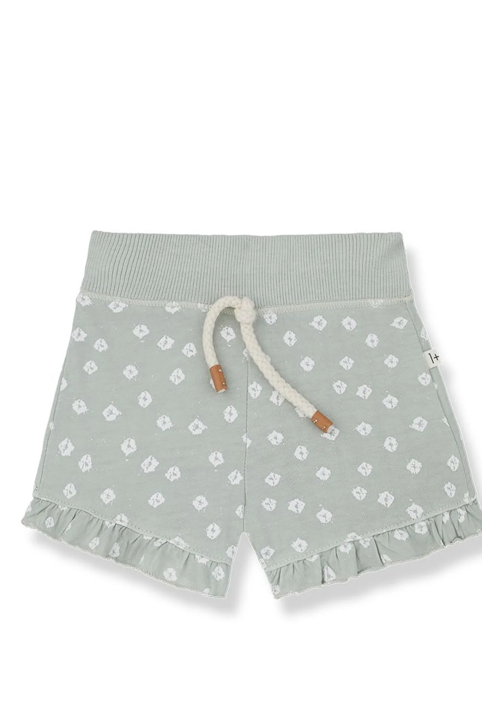 Shorts fantasia con rouches