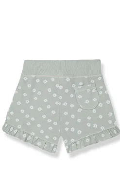 Shorts fantasia con rouches