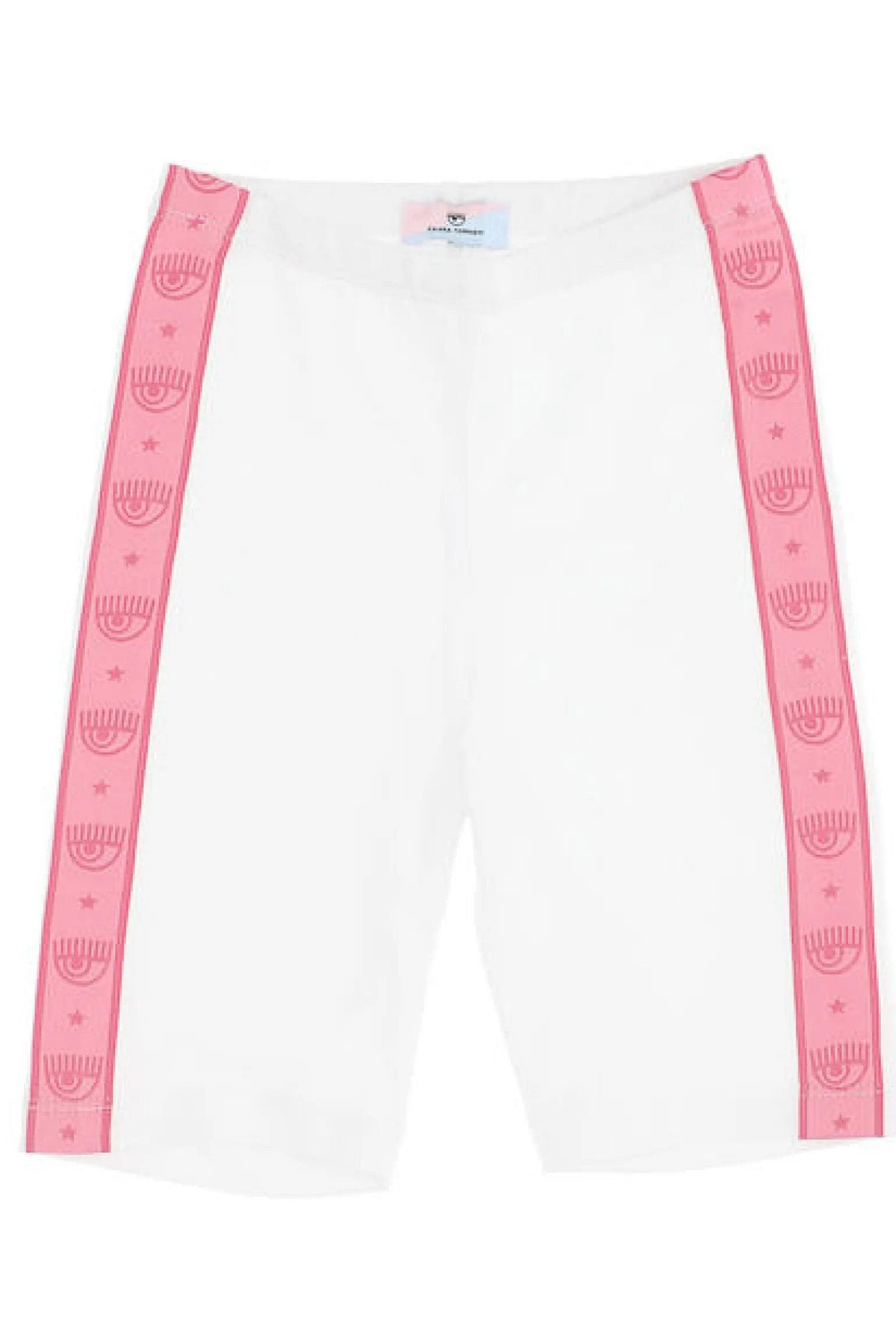 Shorts in cotone stretch logomania