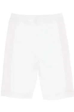 Shorts in cotone stretch logomania