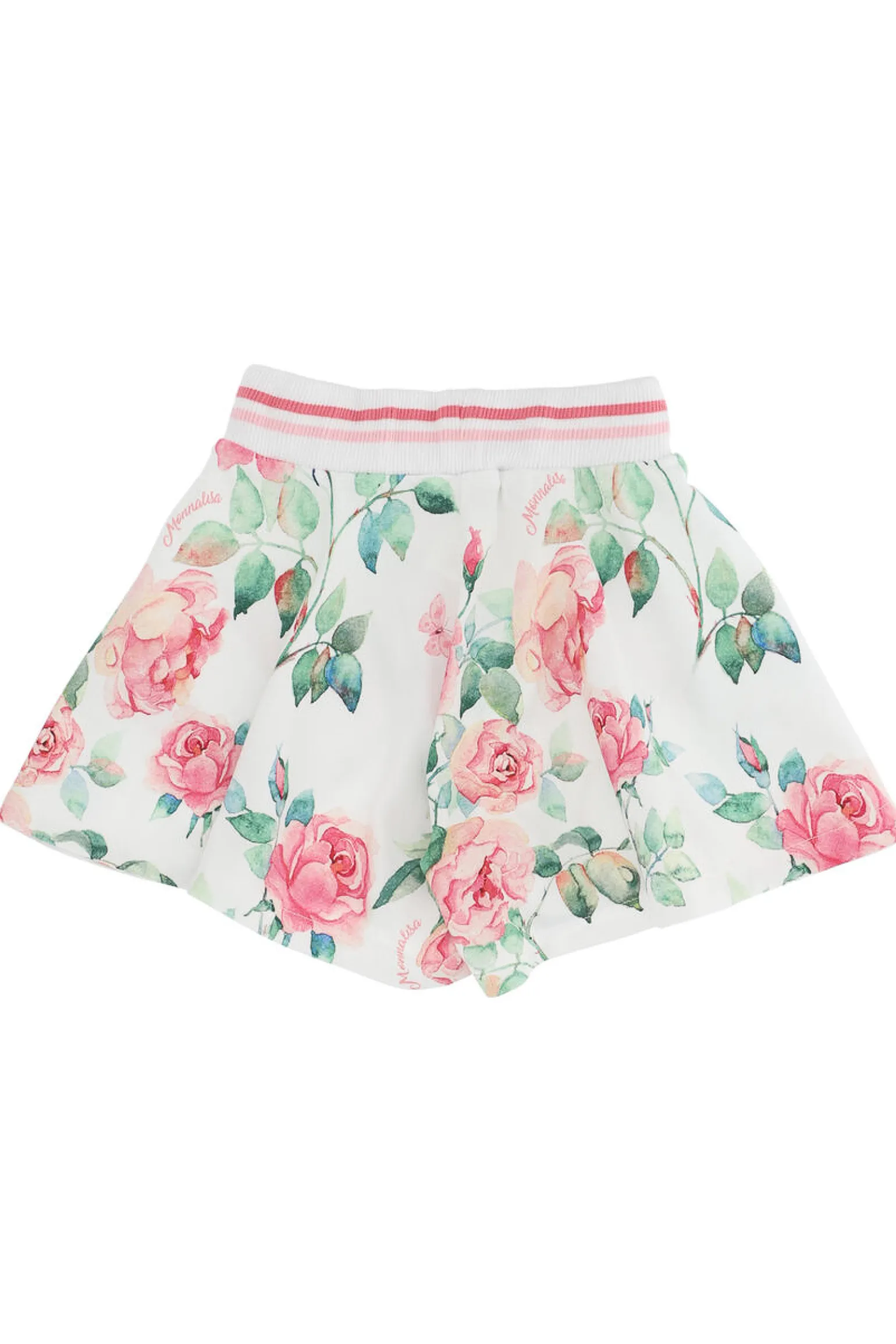 Shorts in felpa rose