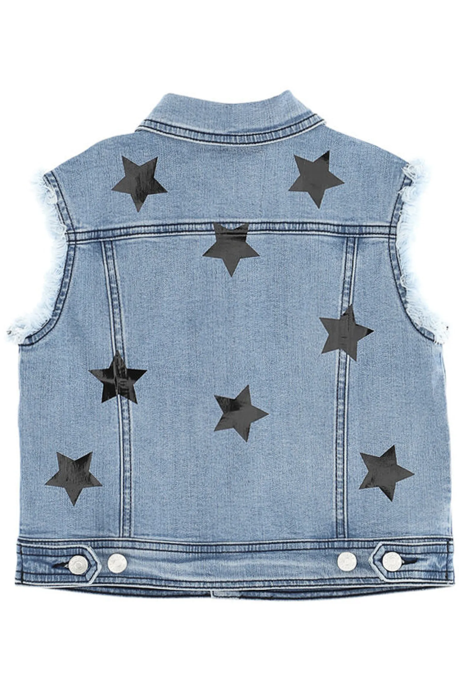 Smanicato in denim stelle