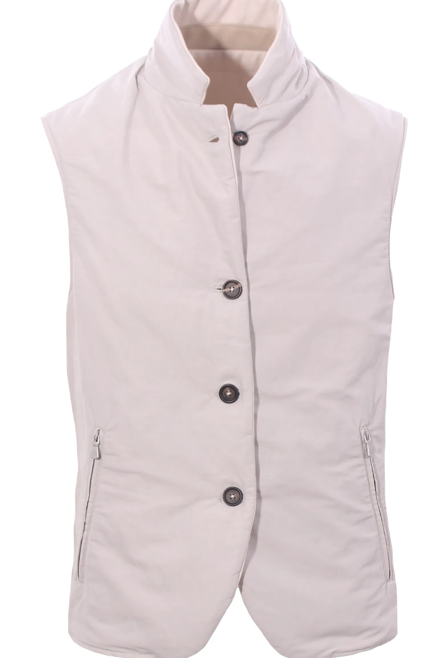 smanicato reversibile in seta e cashmere
