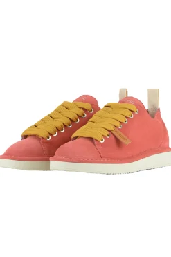 Sneakers allacciata in suede