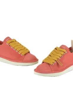 Sneakers allacciata in suede