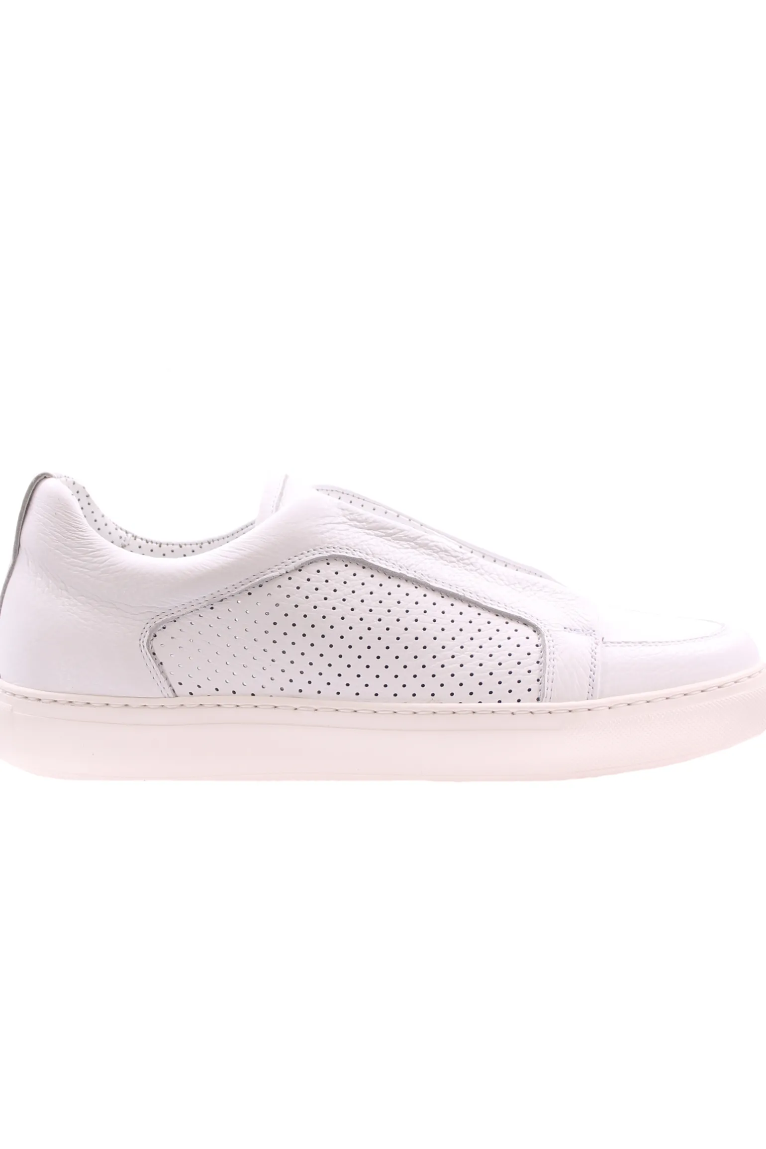 sneakers in cervo con elastici