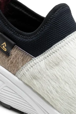 Sneakers in tessuto stretch