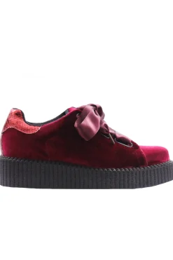 Sneakers in velluto