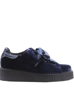 Sneakers in velluto