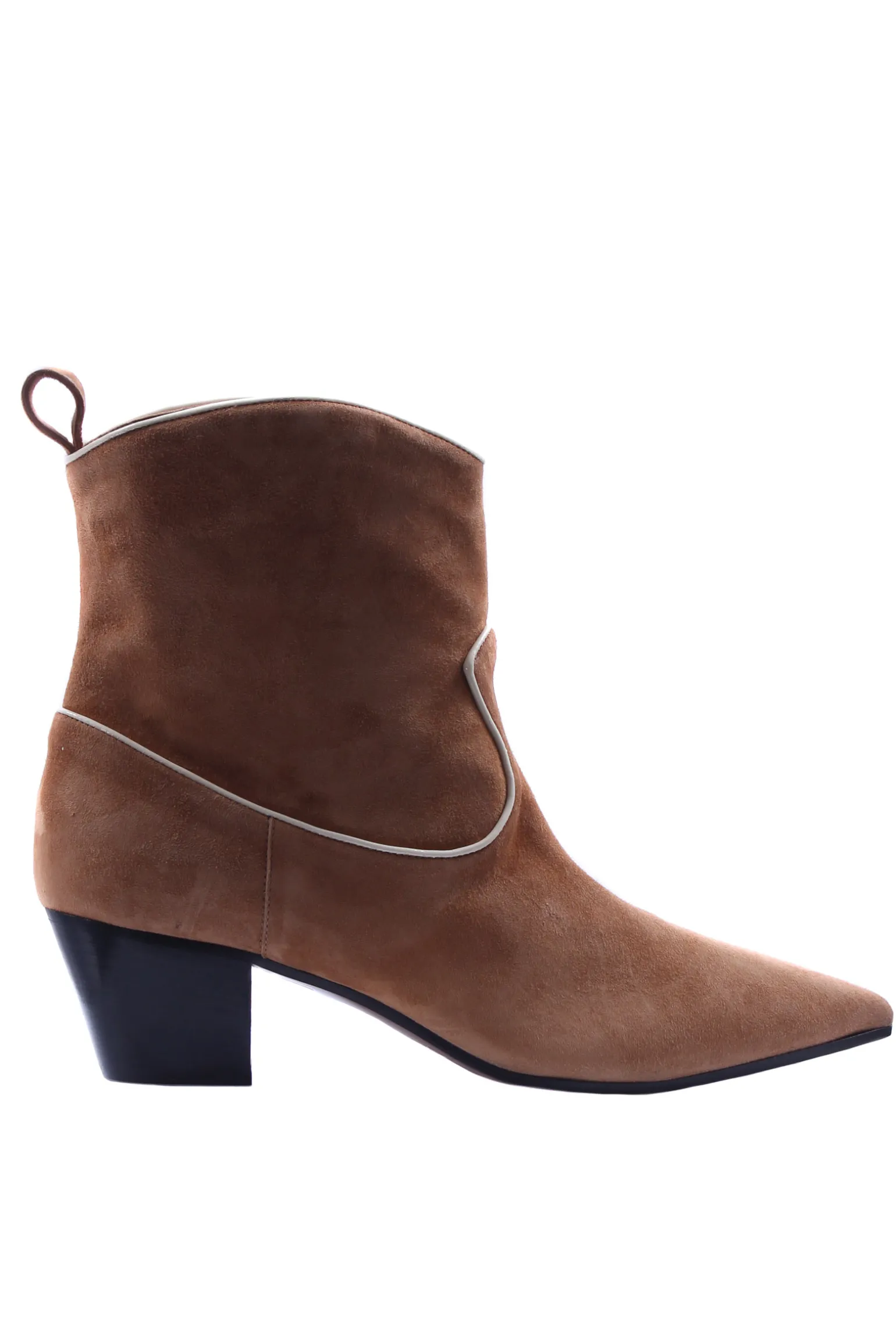 Stivale basso in suede