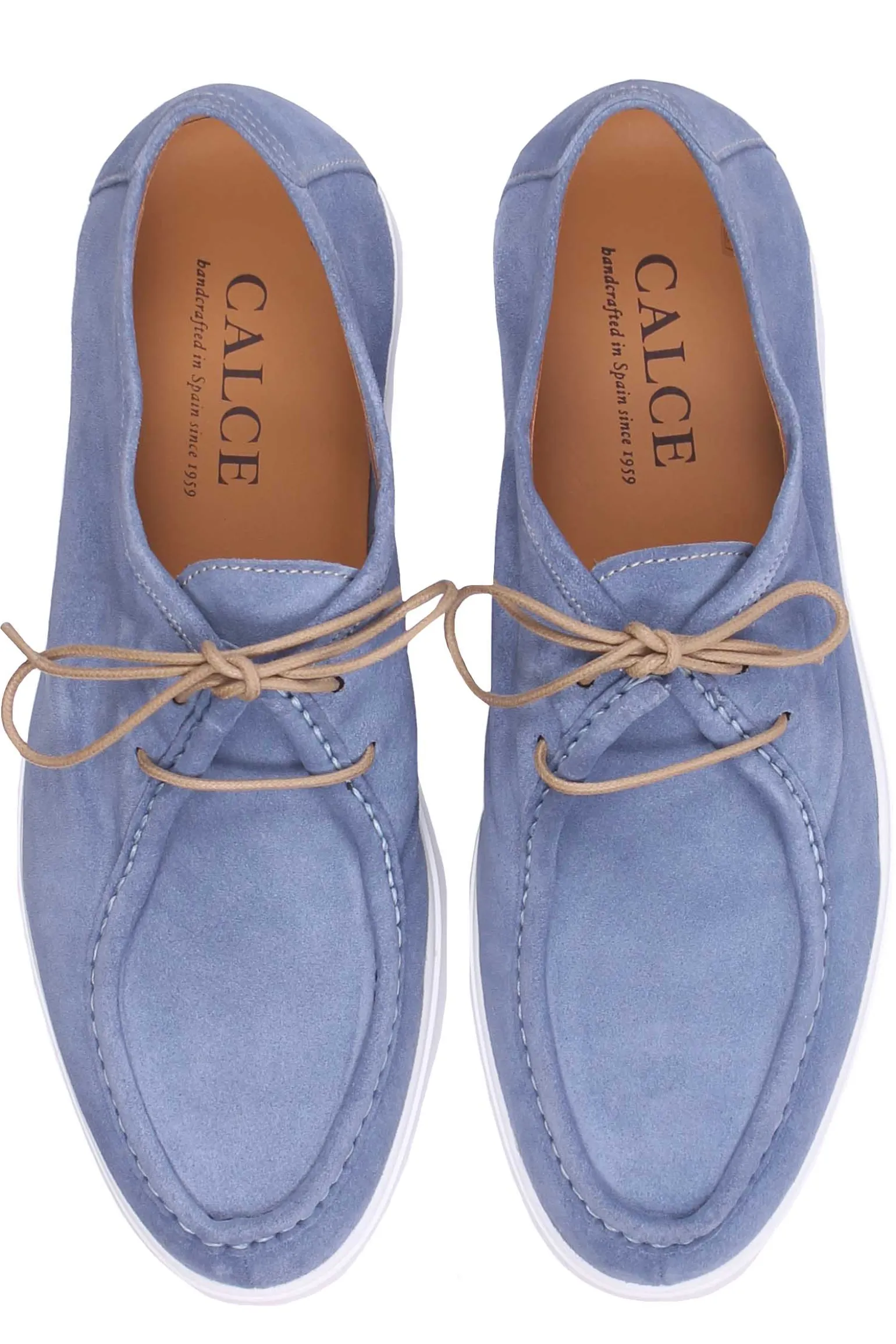 stringata vaschetta in suede