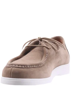 stringata vaschetta in suede