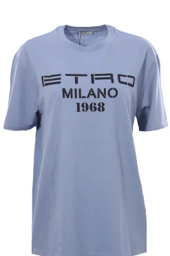 T-shirt con logo etro