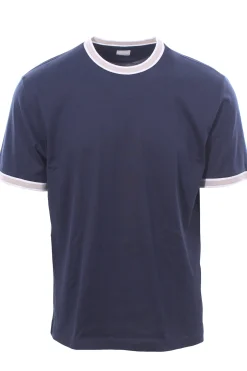 t-shirt con profili a contrasto
