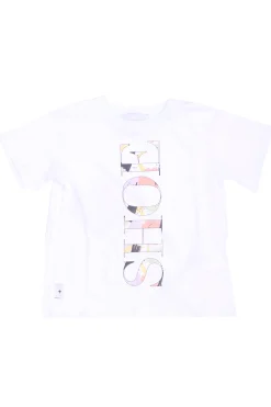 t-shirt girocollo in cotone