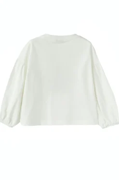 T-shirt girocollo in cotone