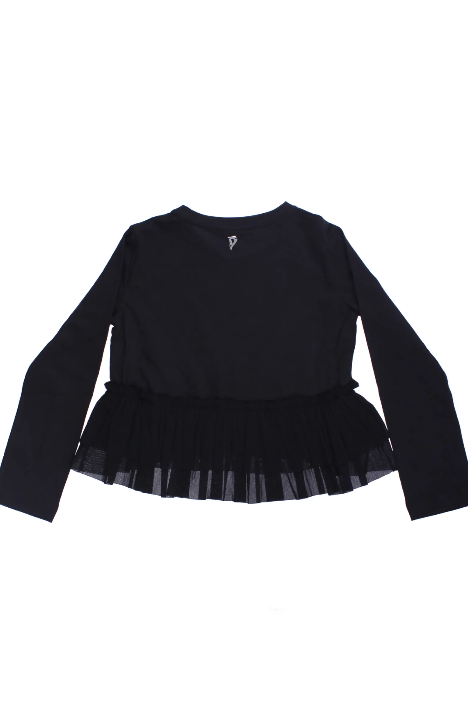 T-shirt girocollo in cotone