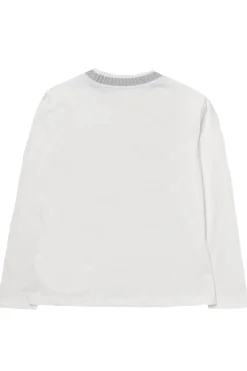 t-shirt girocollo in cotone