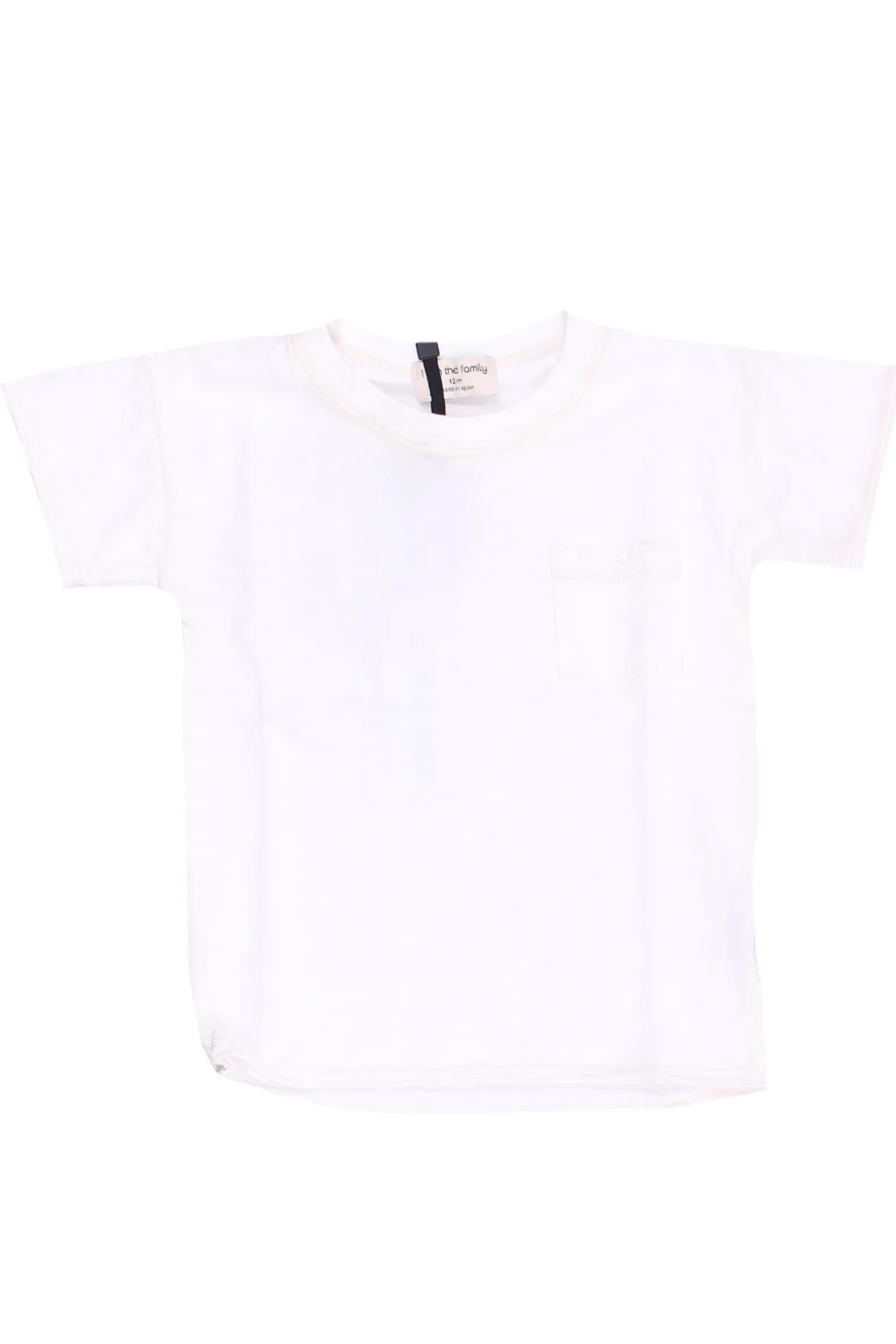 T-shirt girocollo in cotone